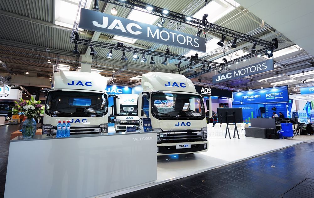 JAC Motors presenta su gama eléctrica en IAA Hannover