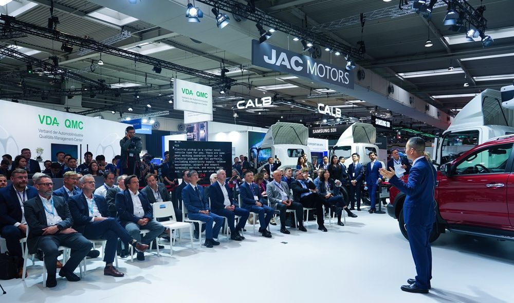 JAC Motors presenta su gama eléctrica en IAA Hannover