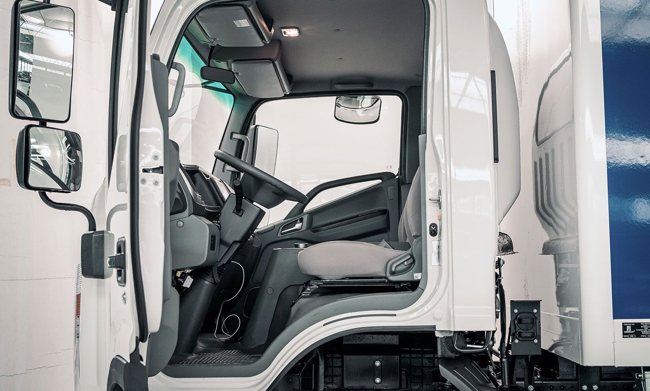 Acceso fácil a la cabina