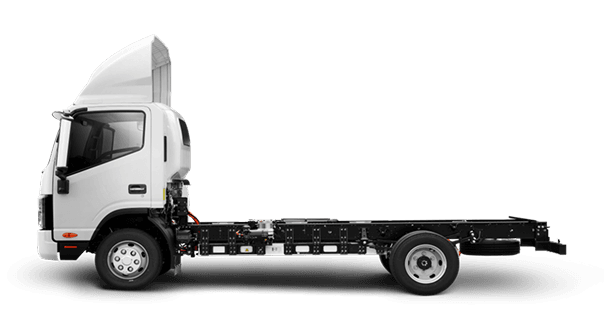 Imagen del camion electrico iJAC 7.5