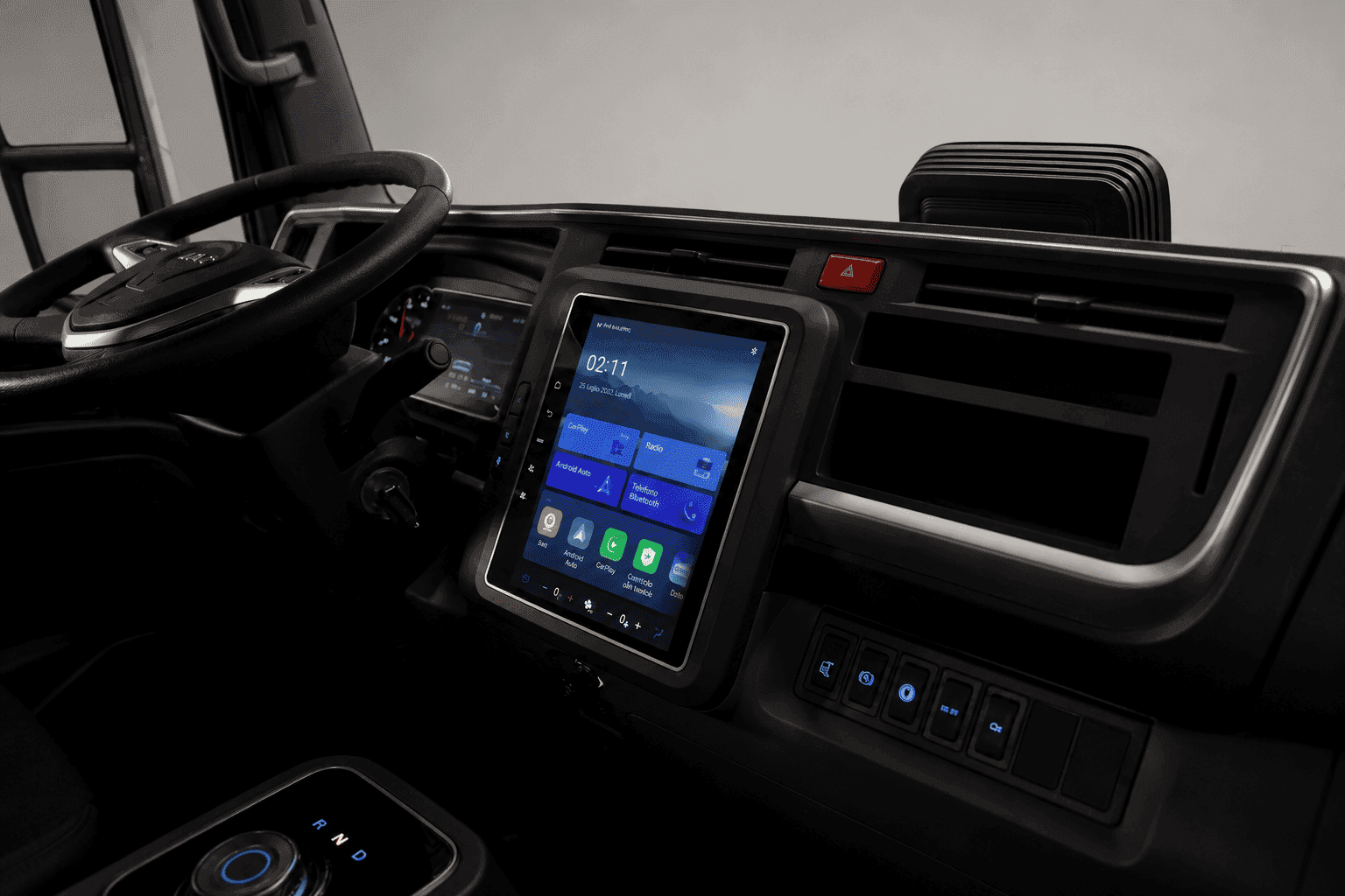 Interior del iJAC 4.2 100% eléctrico