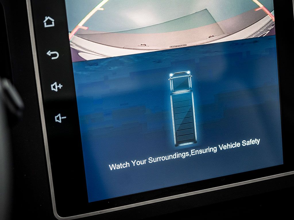 Cámara trasera y sensores de proximidad