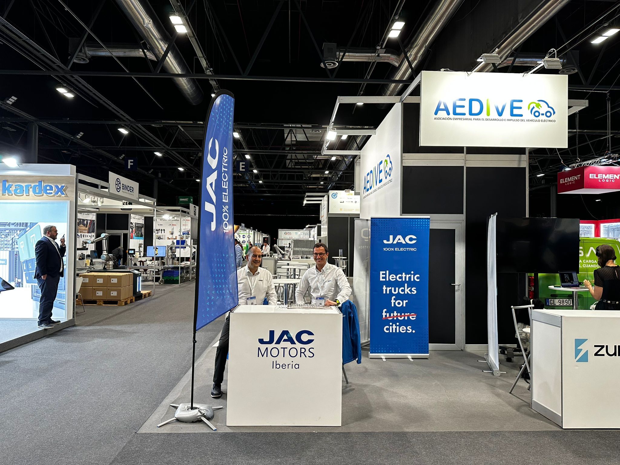 JAC Motors Iberia presenta el camión eléctrico iJAC 7.5 en Pick & Pack 2023